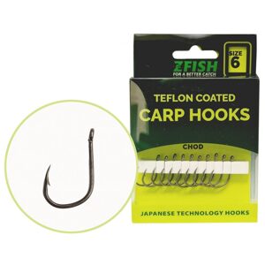Zfish Teflonové Háčky Chod - vel.8