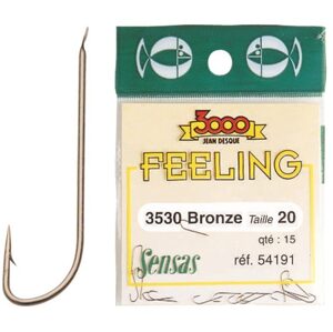 Sensas Háčky Feeling 3530 Bronze 15ks - vel.22