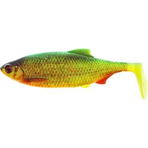 Westin Gumová nástraha Ricky the Roach Shadtail Firetiger Rudd - 14cm 42g