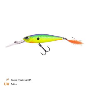 Zeck Wobler Hitch 60 DD - Purple Chartreuse