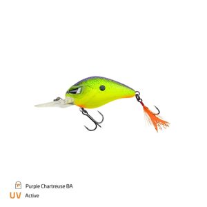 Zeck Wobler Danny 2.0 45 SR - Purple Chartreuse