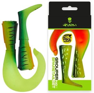 Gunki Náhradní ocásky Grouper 14cm S - Fire Tiger