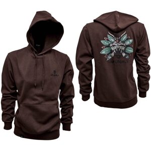 Gunki Mikina Chief Brown Hoody - XL