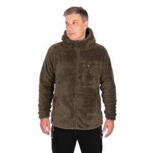 Fox Bunda Khaki HD Premium Full Zip Teddy Jacket - L