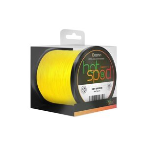 Delphin Šňůra HotSPOD 8 Žlutá 0,14mm 9,6kg 300m