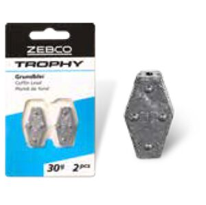 Zebco Zátěž Trophy Coffin Lead - 30g 2ks