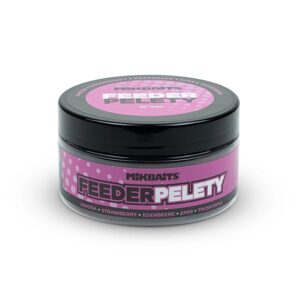 Mikbaits Feeder pelety 100ml - Jahoda