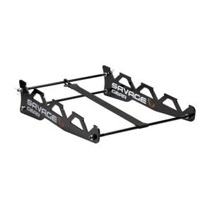 Savage Gear Držák prutů Belly Boat Rod Station Black 4 Rods