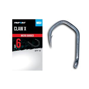 Nash Háčky Claw X Micro Barbed 10ks - vel.6