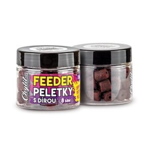 Chytil Feeder peletky s dírou 8mm 30g - Broskev - Pepř
