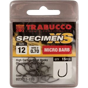 Trabucco Háčky XS Specimen 15ks - vel. 10
