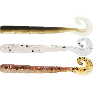 Westin Umělá Nástraha Ned Worm Curltail Clear Water Mix 23 - 5cm  0,5g 6ks