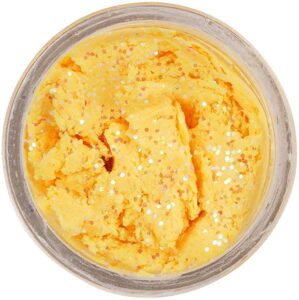 Berkley Těsto na pstruhy PowerBait Natural Glitter - Třpytivá Sýrová