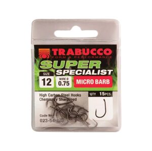 Trabucco Háčky Super Specialist 15ks - vel. 10