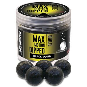 Haldorádó Boilies v dipu Dipped Max Motion 20mm 80g - Černý kalamár