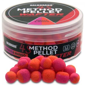 Haldorádó Pelety 4S Method Pellet Wafters 6+8mm/7+9mm 30g - Papaya-Mango