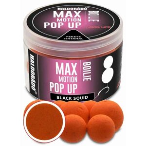 Haldorádó Pop-Up Boilies Max Motion 16+20mm 50g - Černý kalamár