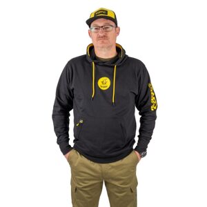 Black Cat Mikina Black Hoody - M
