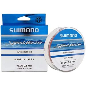 Shimano Ujímaný vlasec Speedmaster Surf Taper ld Clear 10x15m - 0,23-0,57mm