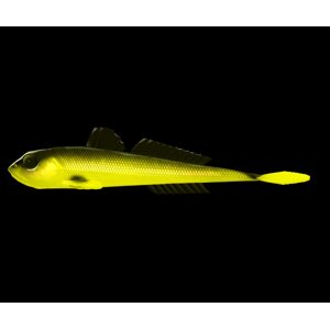 Libra Lures Gumová nástraha Gobio 7,3″ 18,6cm 40g - Hot Yellow 006