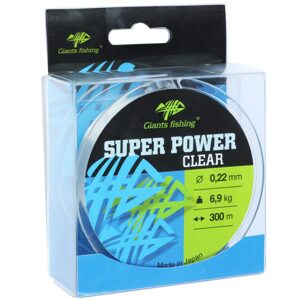 Giants fishing Vlasec Super Power Clear 300m - 0,28mm/10,8kg