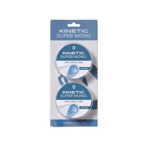 Kinetic Vlasec Super Mono Light Blue 2x100m - 0.45mm/13,7kg