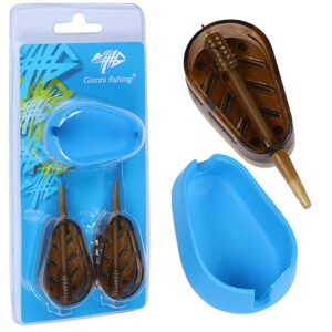 Giants fishing Sada krmítek s formičkou 2+1 Method Feeder Twist - 30+40g