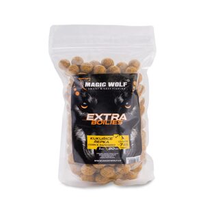 Magic Wolf Boilies Extra 1kg - Kukuřice / řepka 24mm