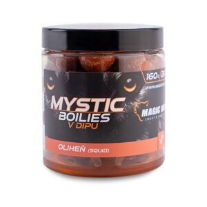 Magic Wolf Boilies v dipu Mystic 160g - Oliheň 24mm