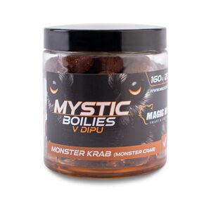Magic Wolf Boilies v dipu Mystic 160g - Monster crab 24mm