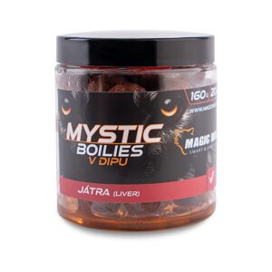Magic Wolf Boilies v dipu Mystic 160g - Játra 24mm